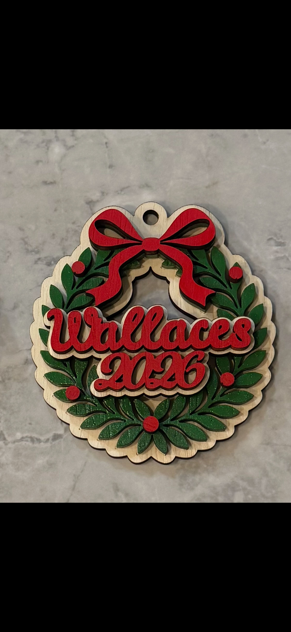 WREATH ORNAMENT