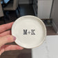 Personalized Ceramic Ring Dish