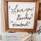 Custom Traced Handwritten Signs – Choose Your Frame Color | Recipes, Notes & More