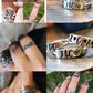 Personalized Plate Ring – Custom Handstamped Stainless Steel Rings