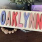 Custom Single Name Puzzle – Personalized Wooden Puzzle