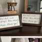 Custom Traced Handwritten Signs – Choose Your Frame Color | Recipes, Notes & More