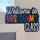 Teacher door corner