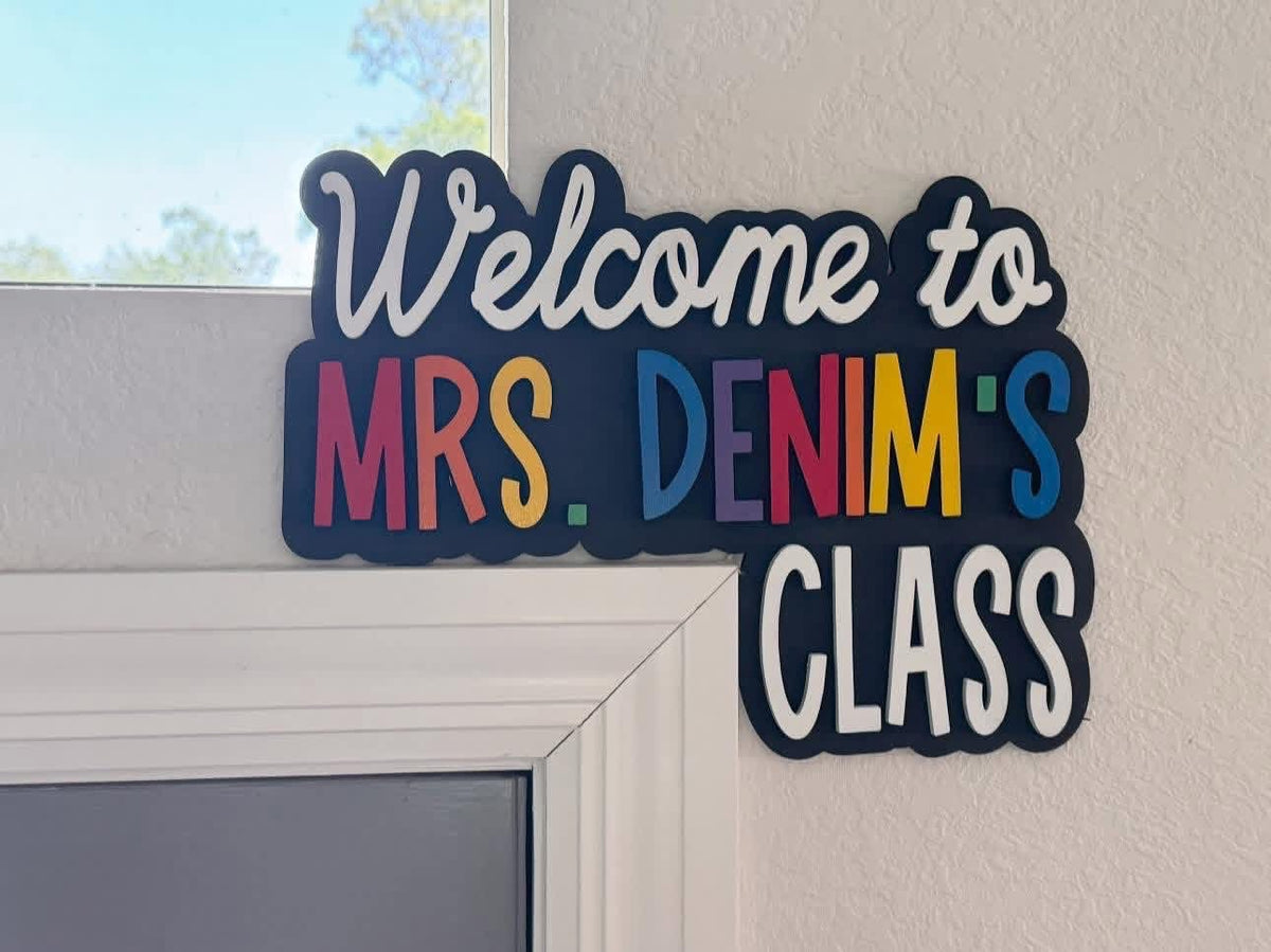 Teacher door corner