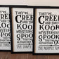 Custom 11”x14” Halloween Wood Sign – Personalized with Your Last Name