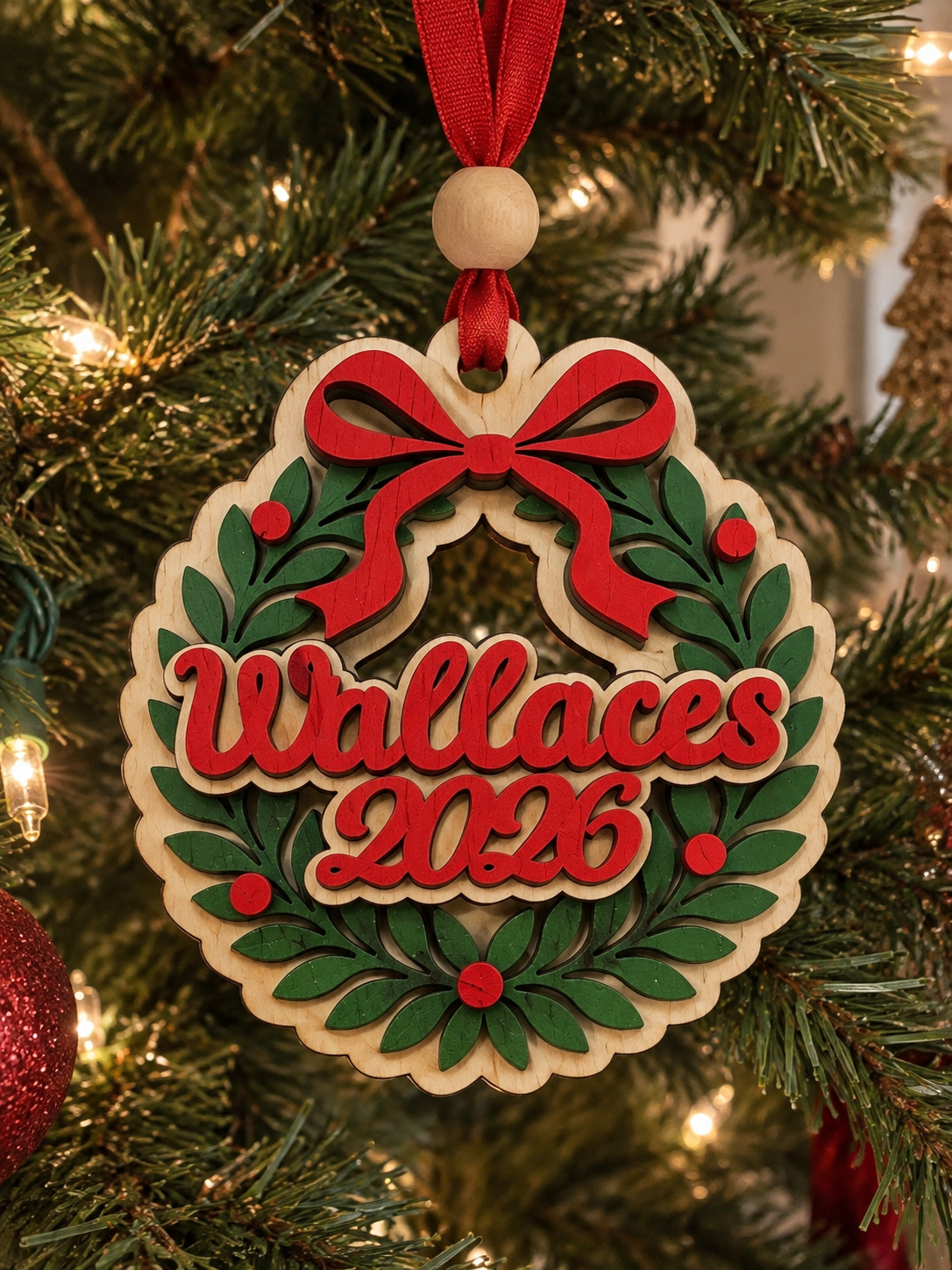 WREATH ORNAMENT