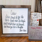 Custom Traced Handwritten Signs – Choose Your Frame Color | Recipes, Notes & More