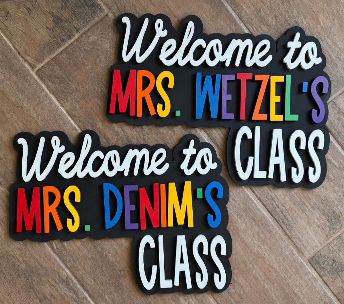 Teacher door corner