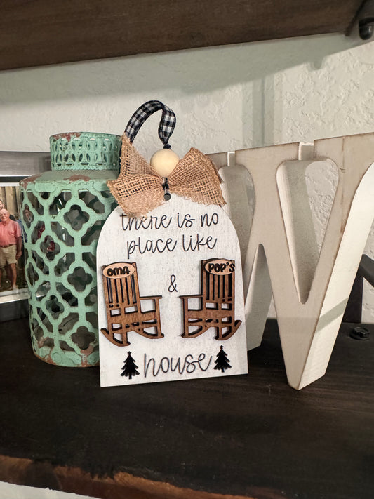 There’s no place like - ornament