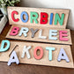 Custom Single Name Puzzle – Personalized Wooden Puzzle