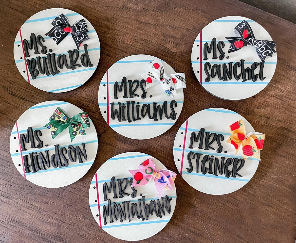 Custom 5” Notebook Magnets