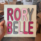 Double Name Puzzle – Custom Wooden Puzzle