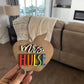 Custom 5” Apple Magnet – Personalized with Teacher's Name
