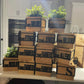 Custom 6” Wooden Planter Box – Personalized with 3D Cutout Design