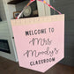Teacher Name Banner