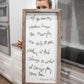 Custom Traced Handwritten Signs – Choose Your Frame Color | Recipes, Notes & More