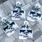 Custom Cattle Tags – Personalized Wooden Family Sign (10.5"x14")