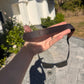 Leather sunglass strap
