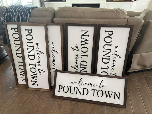 Welcome to pound town