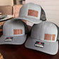 Side name patch - gray/ black