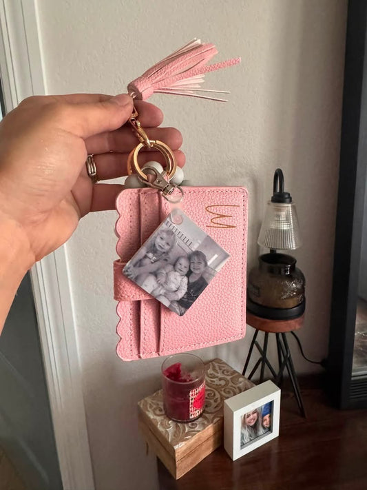 2” photo keychain