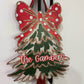 Wood printed Christmas trees