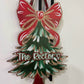 Wood printed Christmas trees