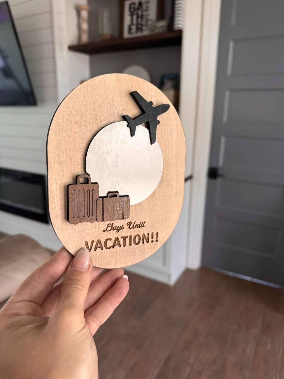 Vacation countdown magnet