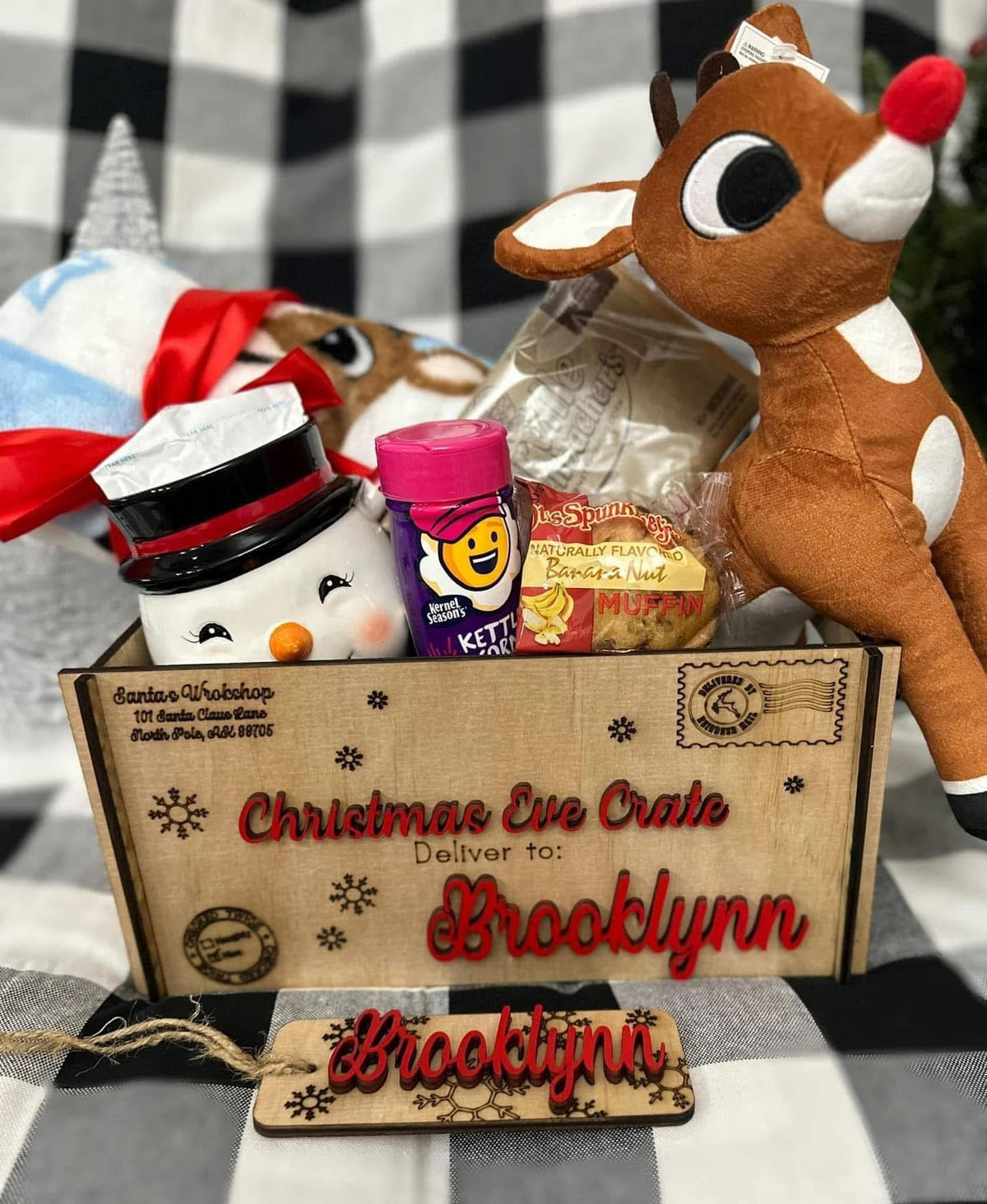 Christmas crate