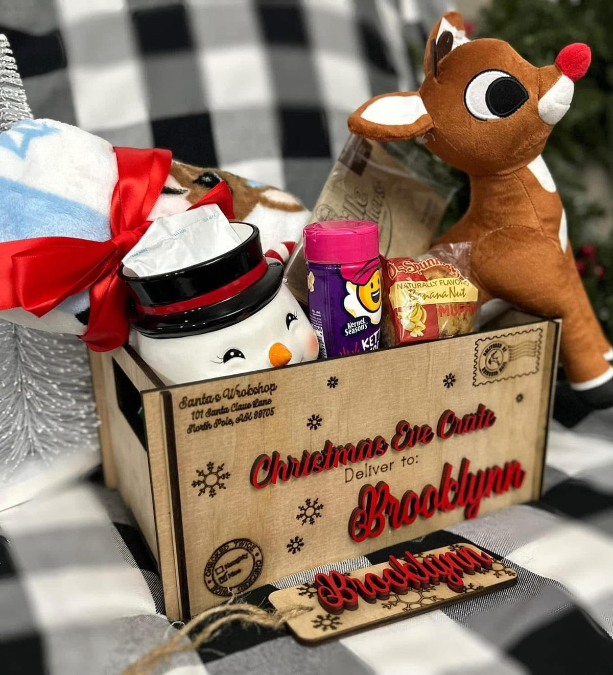 Christmas crate