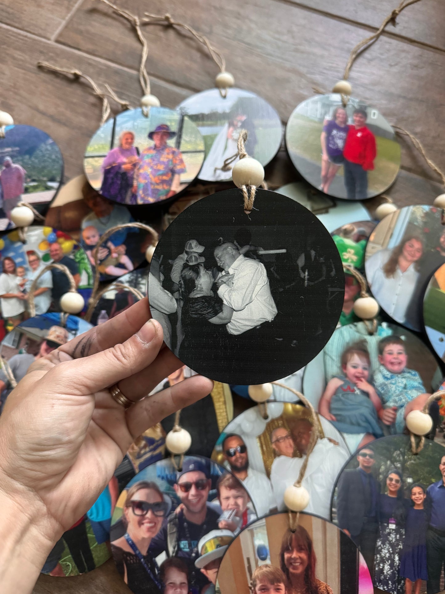 Photo ornament