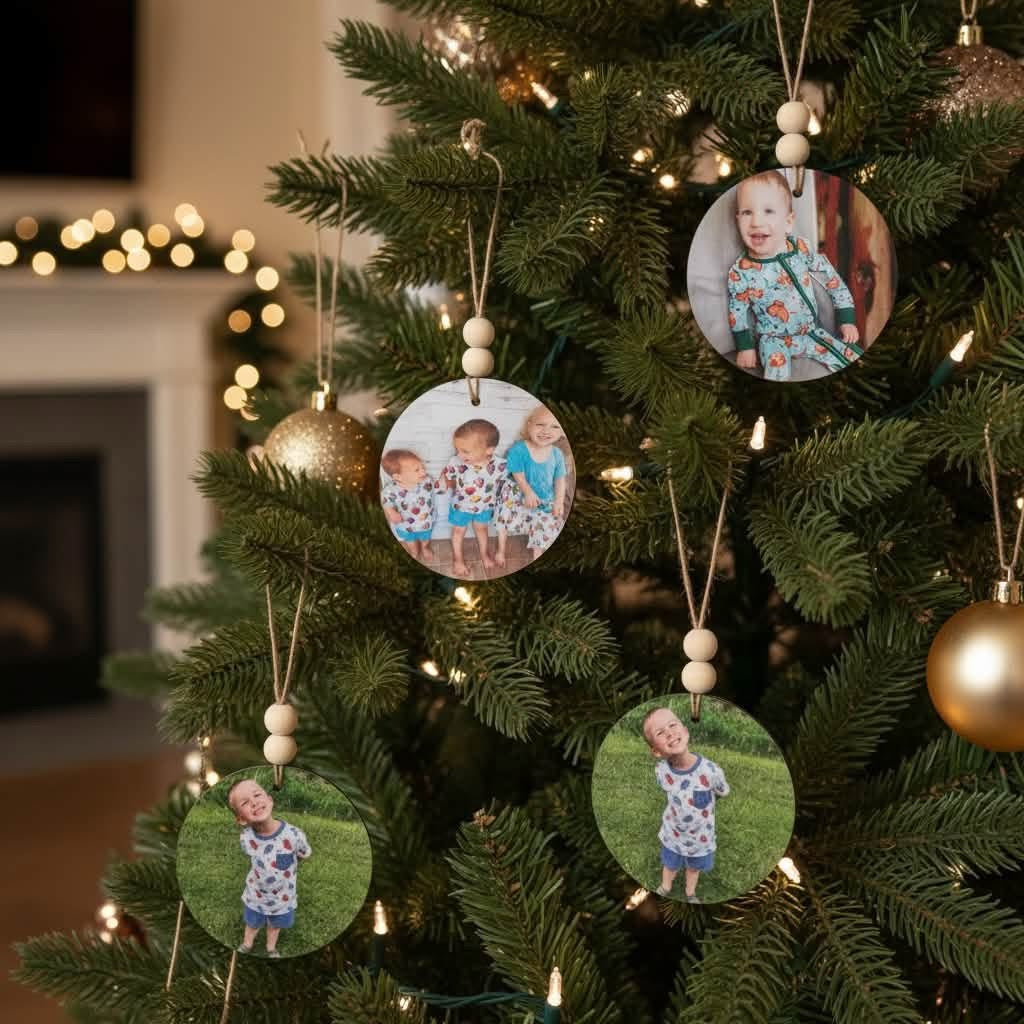 Photo ornament
