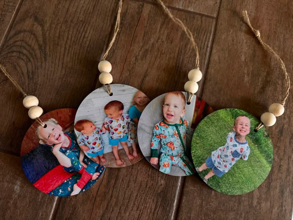 Photo ornament