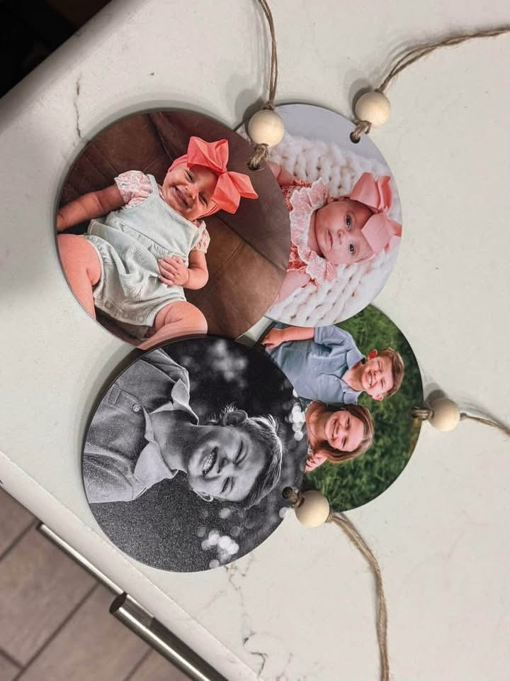 Photo ornament