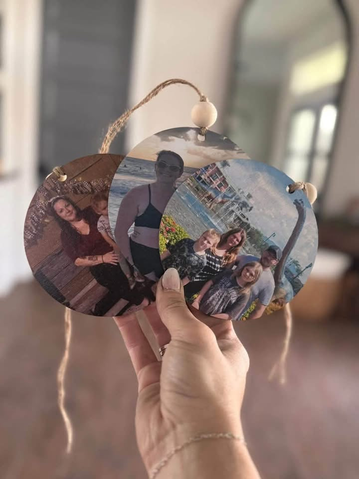 Photo ornament