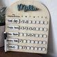 Responsibility Charts – Custom Dry Erase Chore Board for Kids